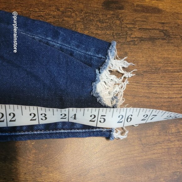 American Eagle Jeans 4 S Super Hi Rise Jegging Next Level Stretch Medium Dark - Picture 10 of 12